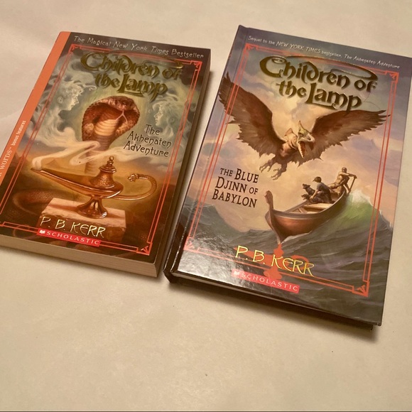 🎉2/20 Set of 2 Books 1-2 Children of the Lamp P. B. Kerr Fantasy RL5 YA Novels - Picture 3 of 8